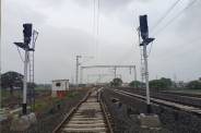 indore-dahod new rail line project signalling work 95 percent complete
