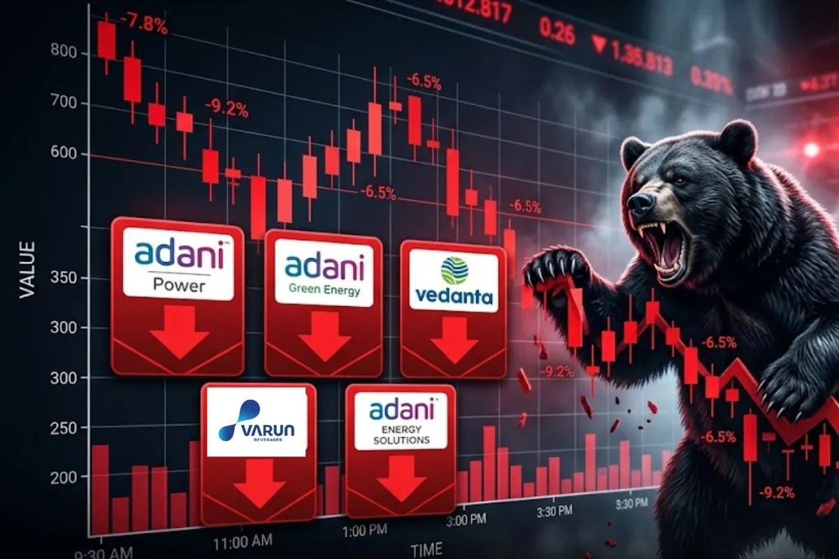 Nifty Next Fifty Share Fall List