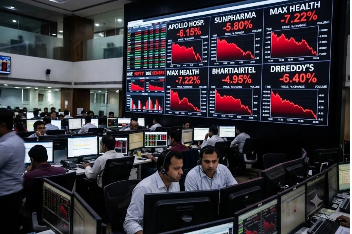 Pharma Sector Shares are Fall