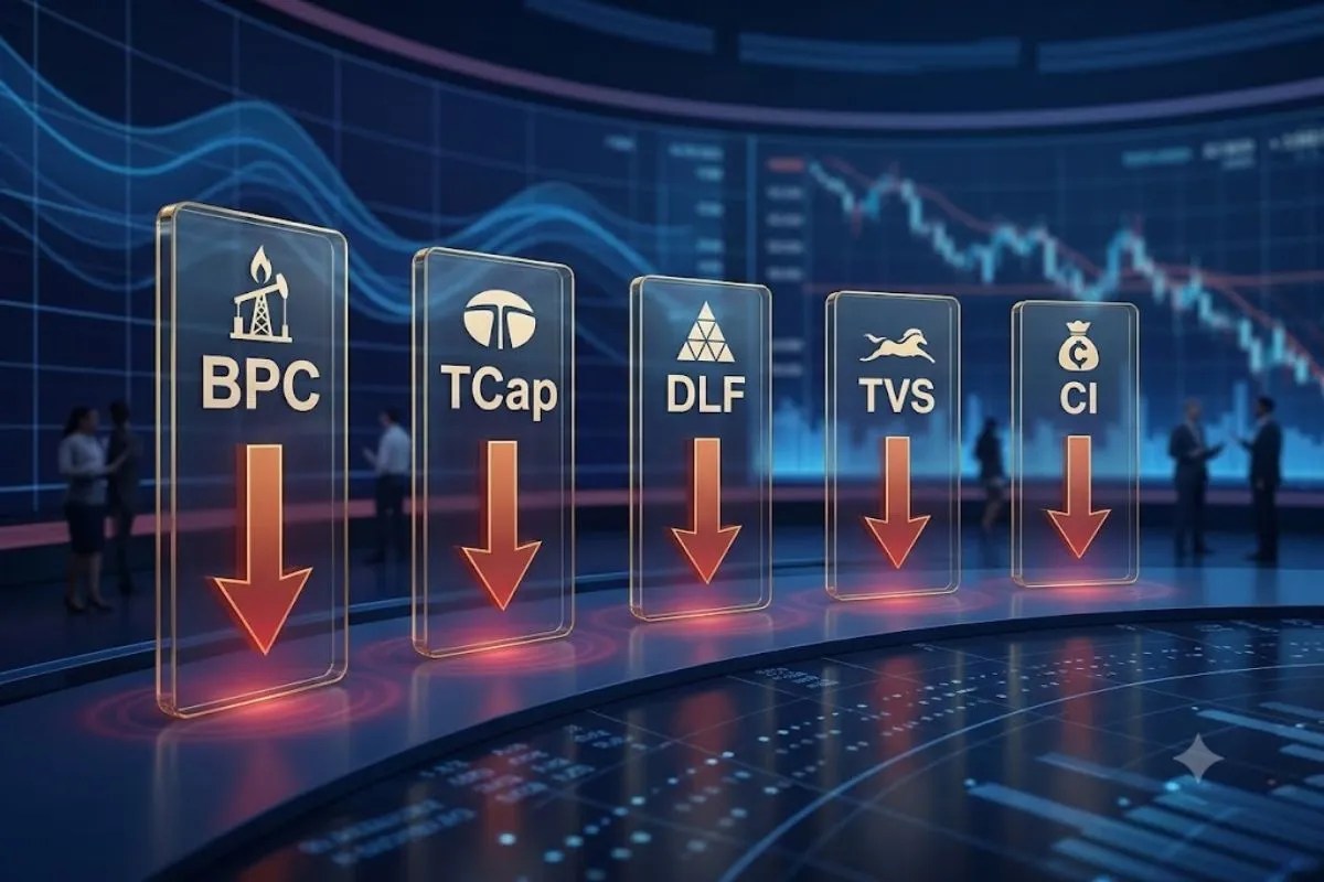 Nifty Next-50 Losers Shares List