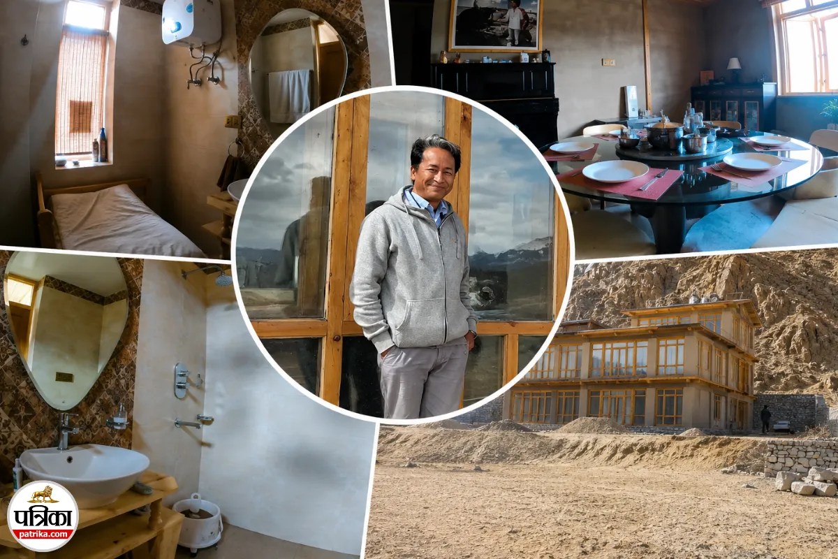 Sonam Wangchuk Home, Sonam Wangchuk Ladakh Mud House