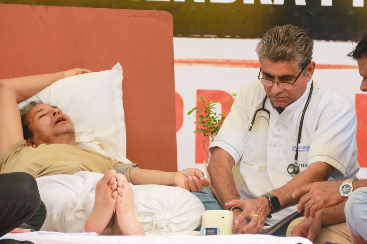 Sonam Wangchuk health update during hunger strike.