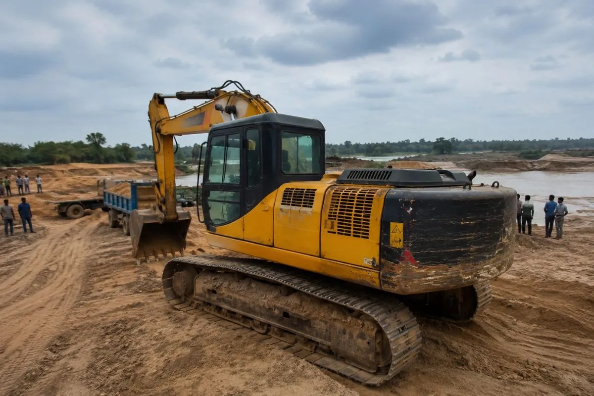 Illegal Sand Mining