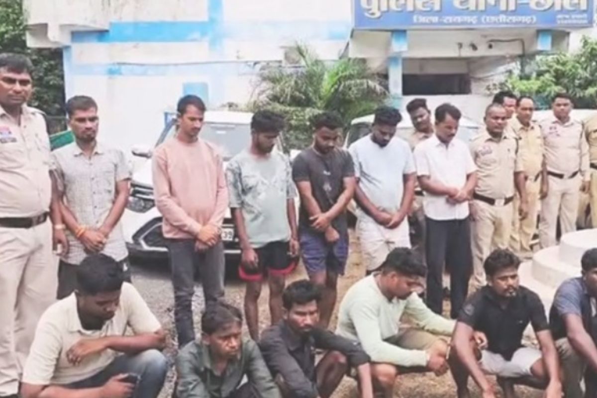 Raigarh Police Raid