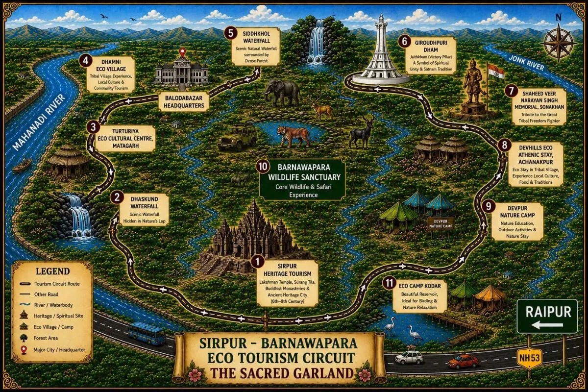 Monsoon Tourism Chhattisgarh
