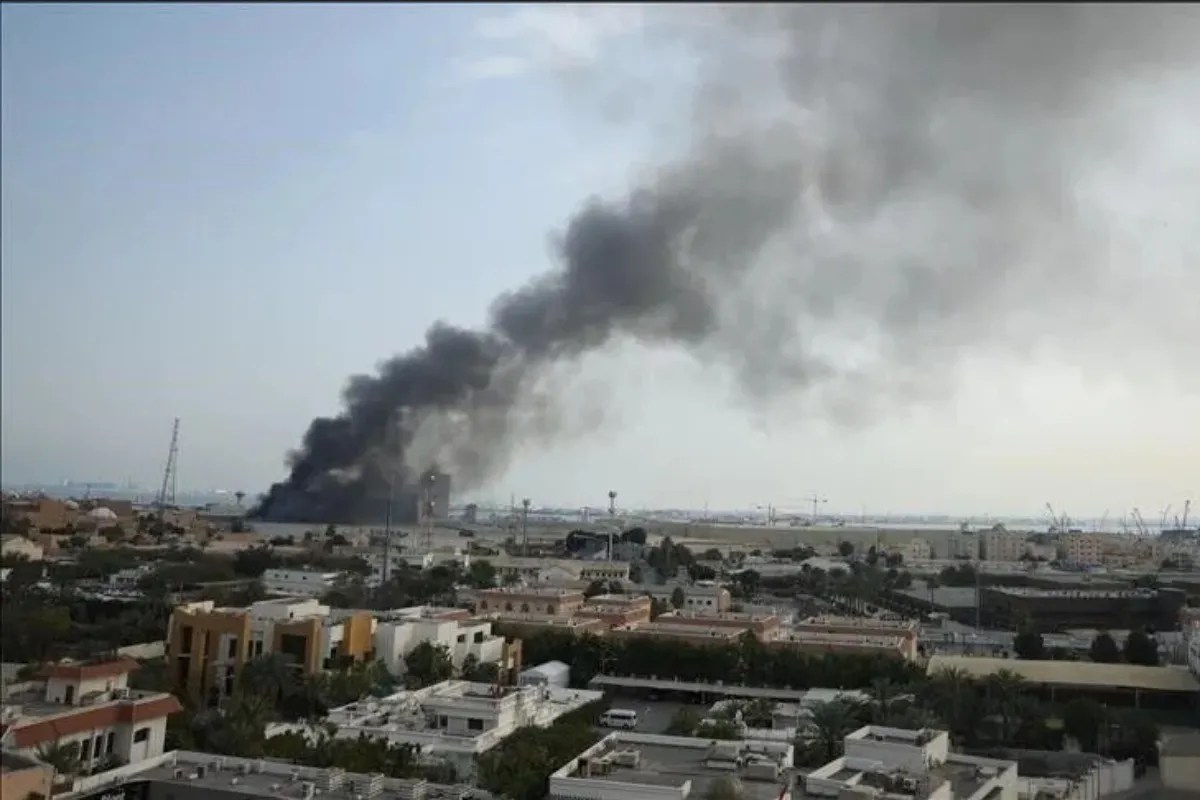US attack on Iran army