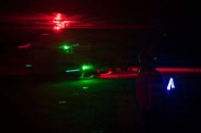 US military air strikes target Iranian military sites.