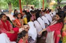 51 Muslim students apply *mehndi* to the hands of Hindu girls in Vadodara