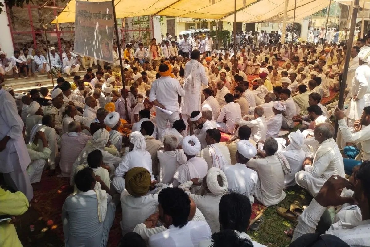 alwar sariska farmer mahapanchayat