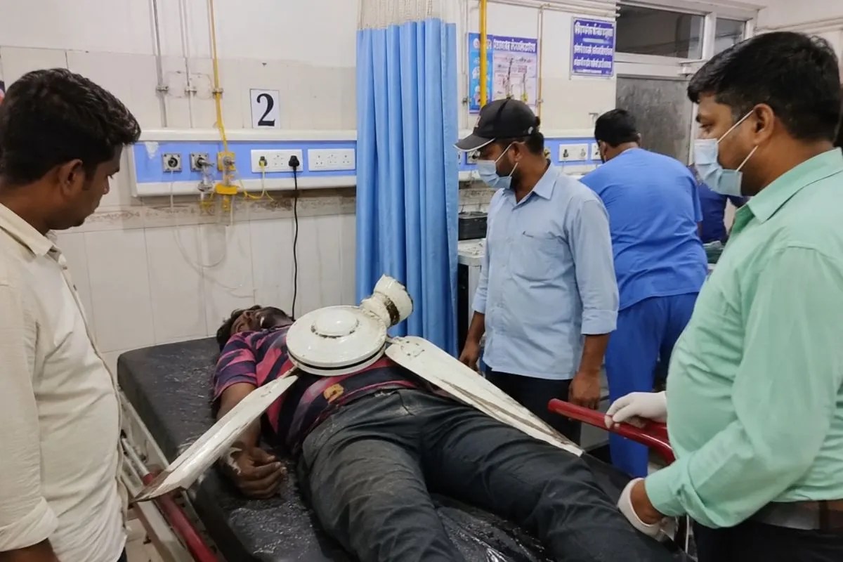 GTB Hospital Delhi ceiling fan accident