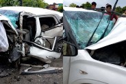 Video of mafia Atiq son Aban death in a road accident surfaces