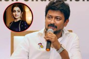 Udhayanidhi Stalin remarks Cauvery water dispute People linked double meaning regarding Trisha Krishnan said Disgusting