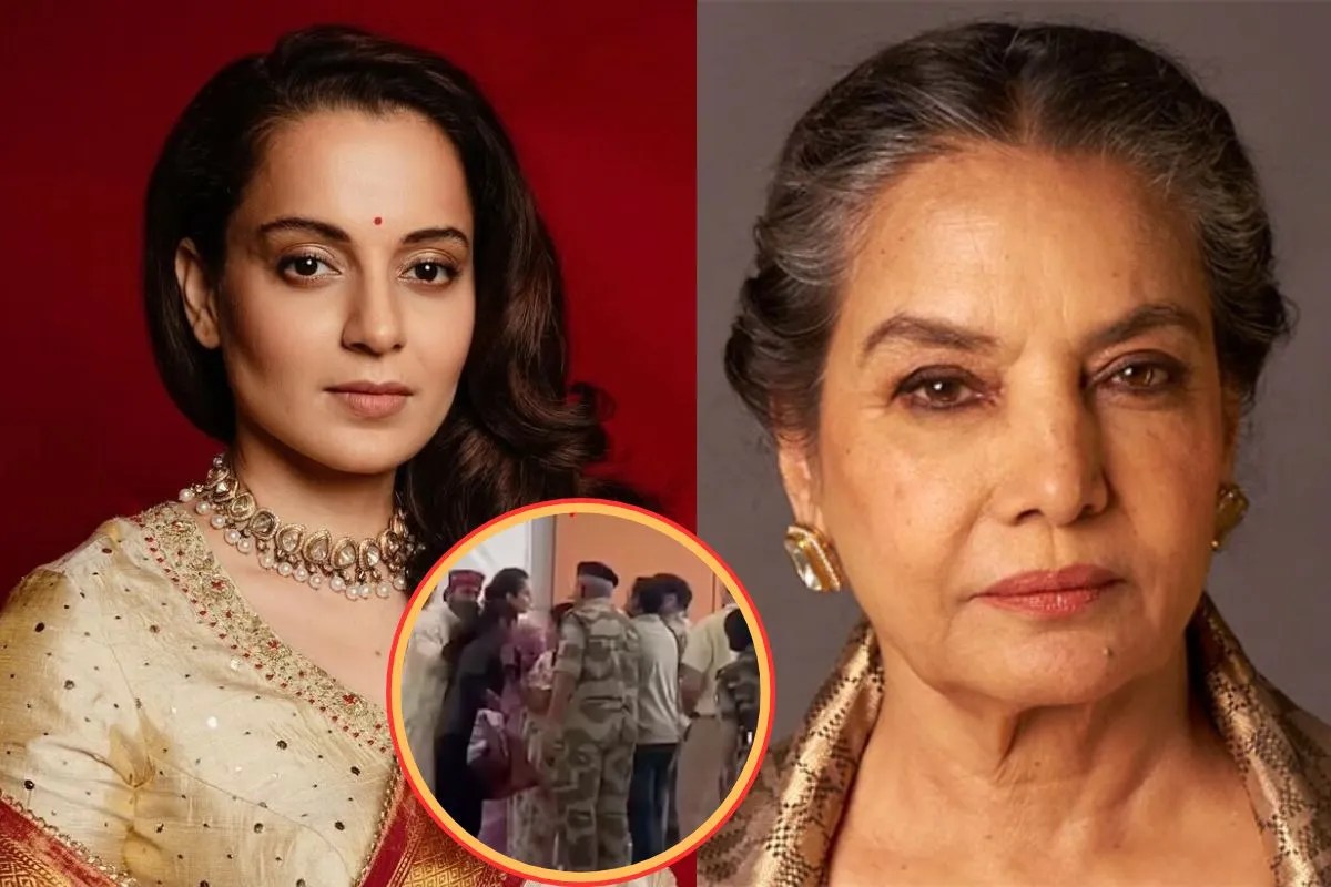 when Kangana Ranaut slapped in airport shabana azmi support actress