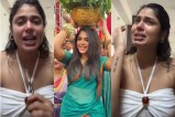 Faria Abdullah cry said my father converted muslim over Bonalu hate