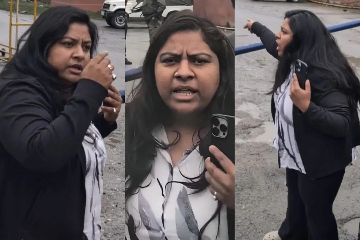 Rupali Ganguly On female tourist shouting i am gen z Ladakh Indian army