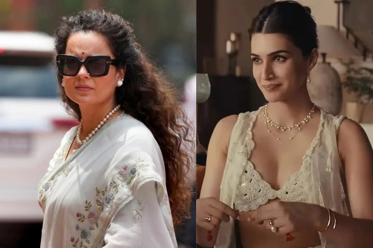 Kangana Ranaut dig on Kriti Sanon Raksha Bandhan ad revealing dress