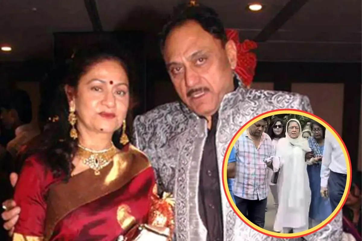 Kuku Kohli last rites wife Aruna Irani first video condition worst