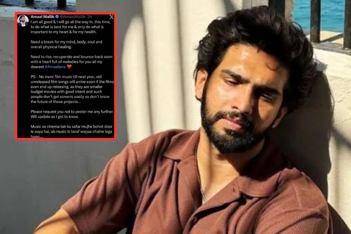 Amaal Mallik Announces Break From Film Music reason revealed