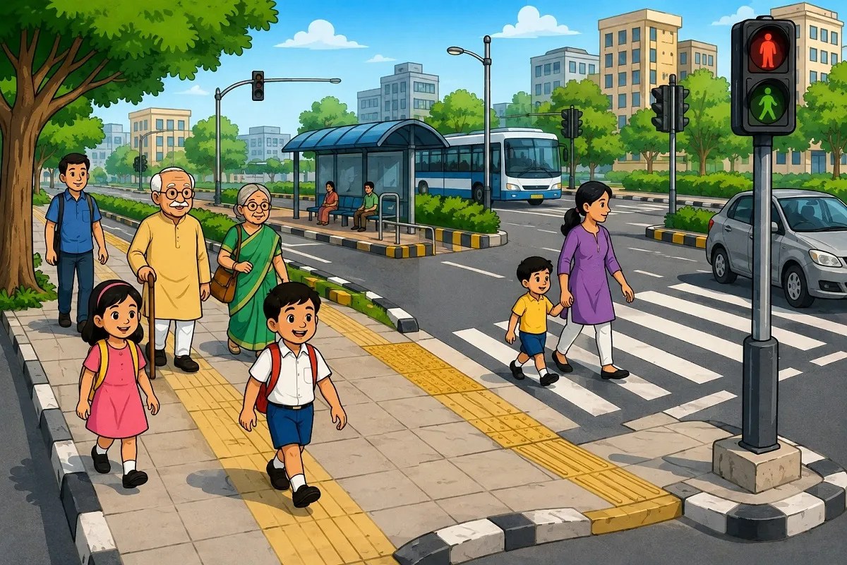 pedestrian first