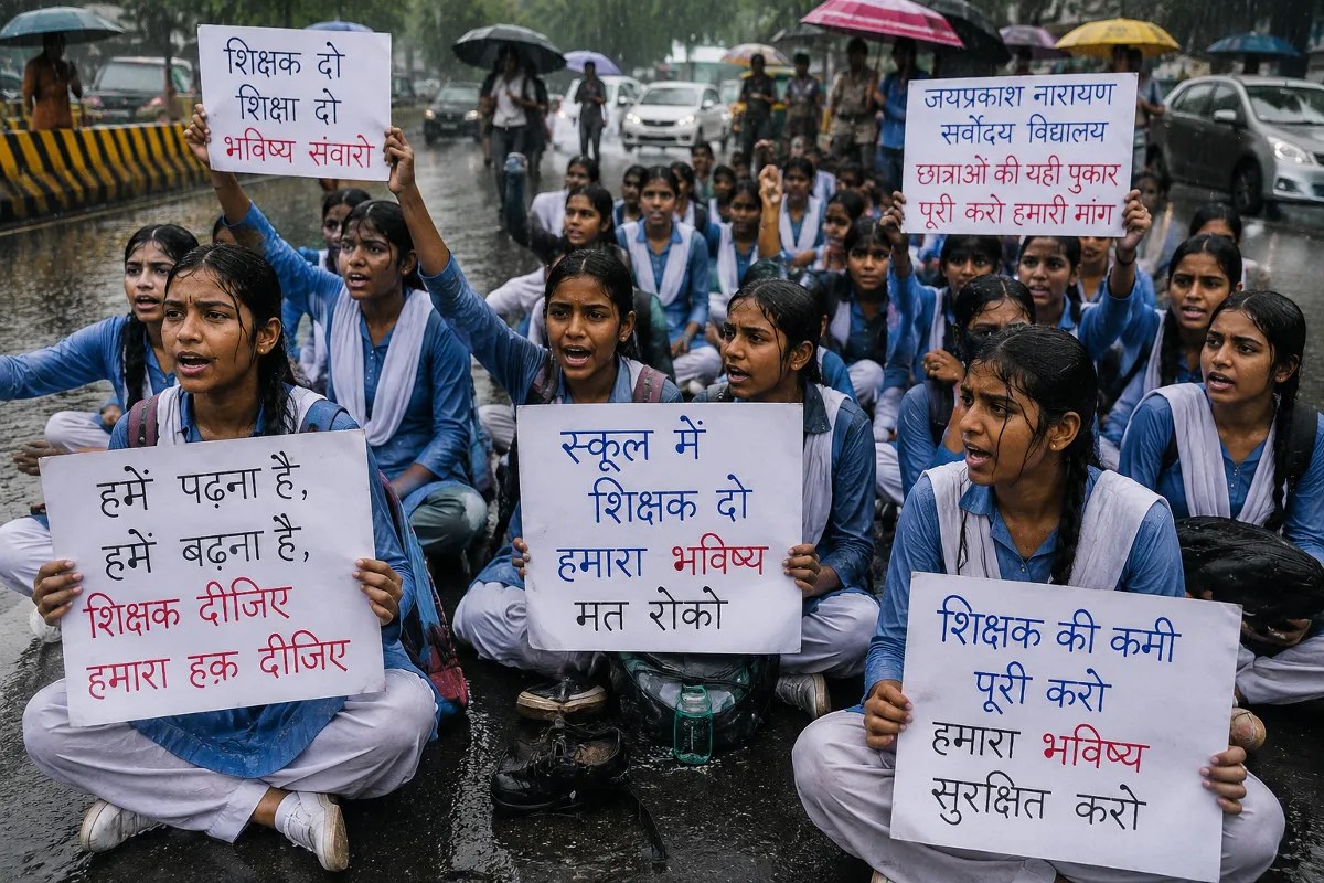 मिड-डे मील, साफ-सफाई और सुविधाओं को लेकर उठे सवाल; वीडियो सामने आने के बाद शिक्षा विभाग में बढ़ी हलचल (फोटो सोर्स : AI)