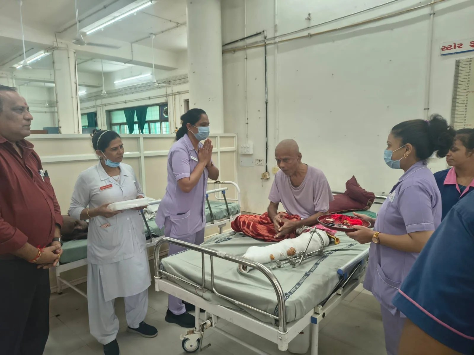 ahmedabad civil hospital news rakhi