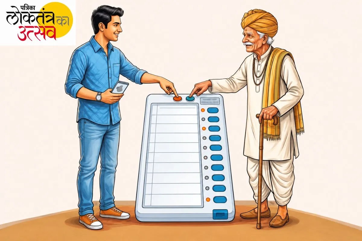 rajasthan 44 percent voters young