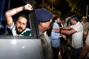 Rajghat Protesters Detained, Anti Caste Reservation Protest