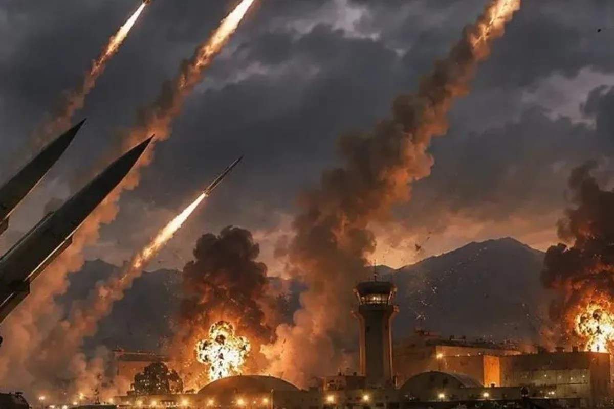 Iranian Missile Attack, Larak Island Attack