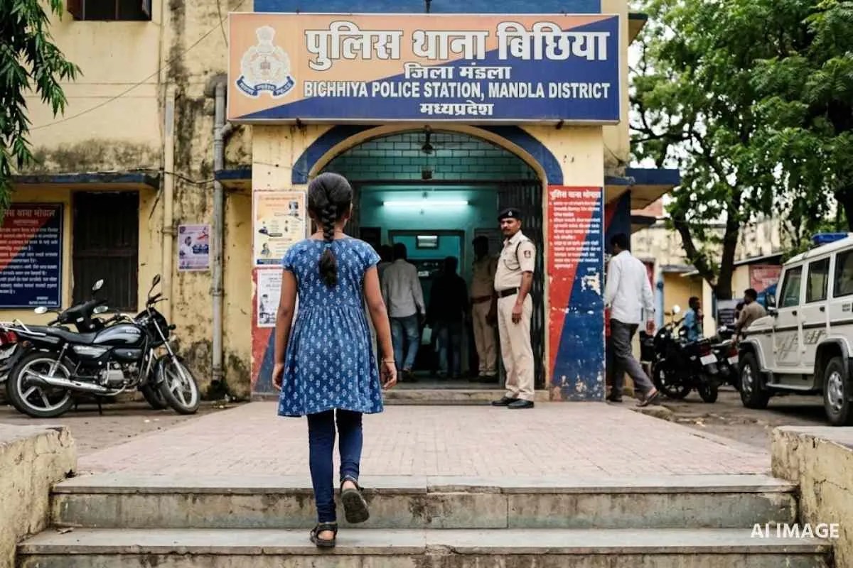 8 year old girl walks 5 km to police station