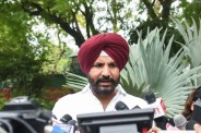 Punjab congress Amarinder Singh Raja Warring target AAP and CM Bhagwant Mann.