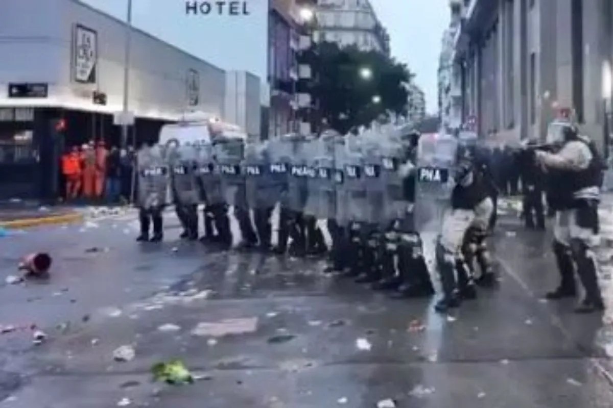 Protest against Argentina Private Property Bill.