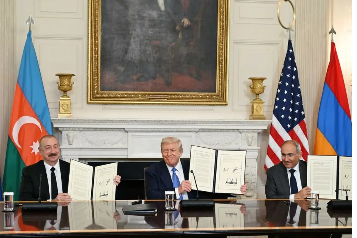 Armenia Azerbaijan Peace Deal, Armenia Azerbaijan Peace Agreement, Marco Rubio, Donald Trump, Trump President of Peace