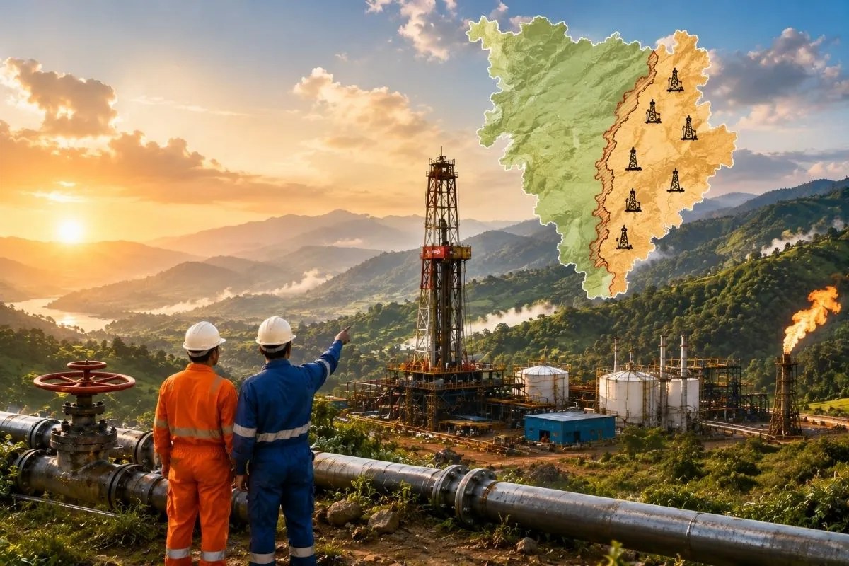 Assam Nagaland Border Oil Discovery