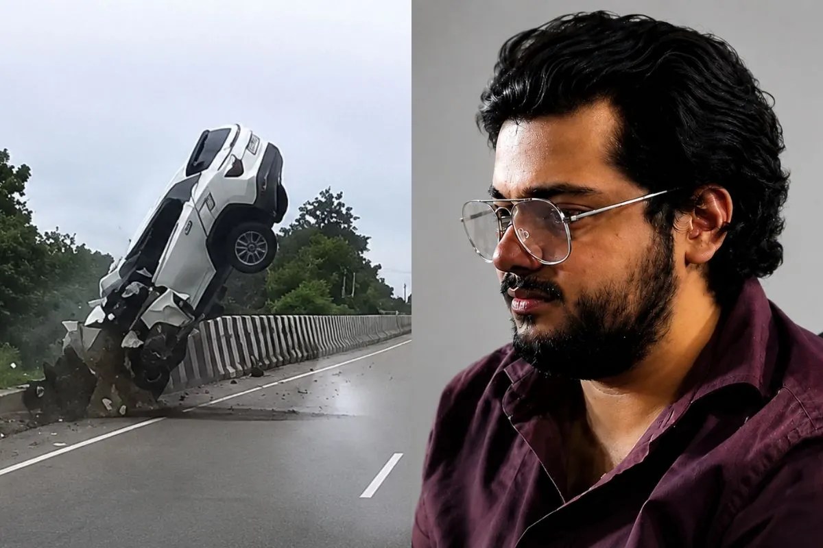 jhansi atiq ahmed son abaan car accident jhansi atiq ahmed son abaan car accident