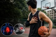 Basketball Player heart attack