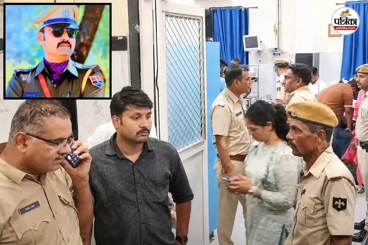 Bhilwara SHO Lokpal Singh Rathore Admitted to Hospital Condition Critical Police Department Prays