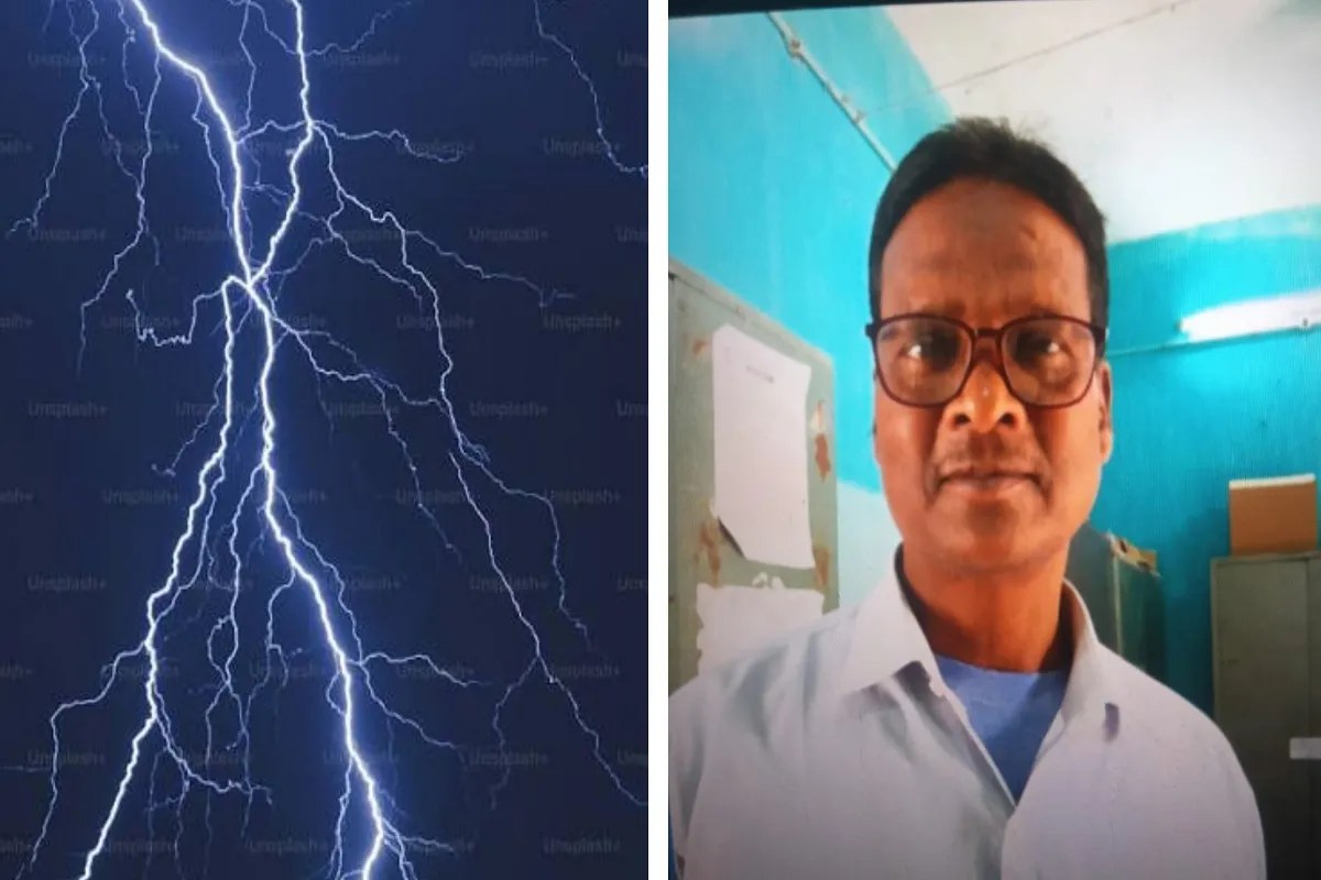 Sky lightning in Surguja