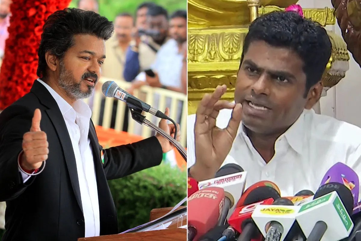 K Annamalai charges Corruption Allegations C Joseph Vijay Government.