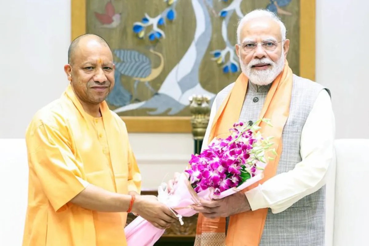 Yogi Adityanath, PM Modi, Narendra Modi, Nitin Nabin, Yogi Adityanath Delhi Visit, Yogi Modi Meeting, Yogi Adityanath PM Modi Meeting, Nitin Nabin Meeting
