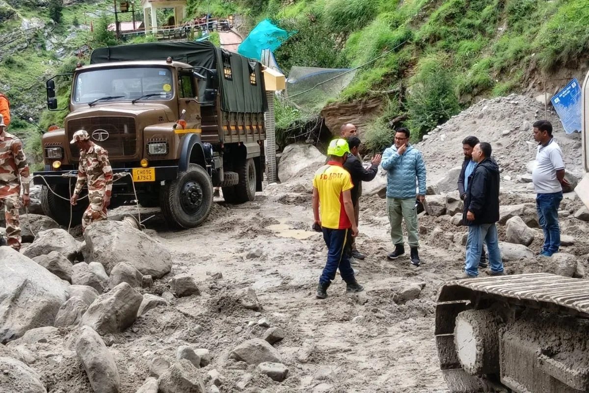 tamkanala chamoli scientific study flood debris