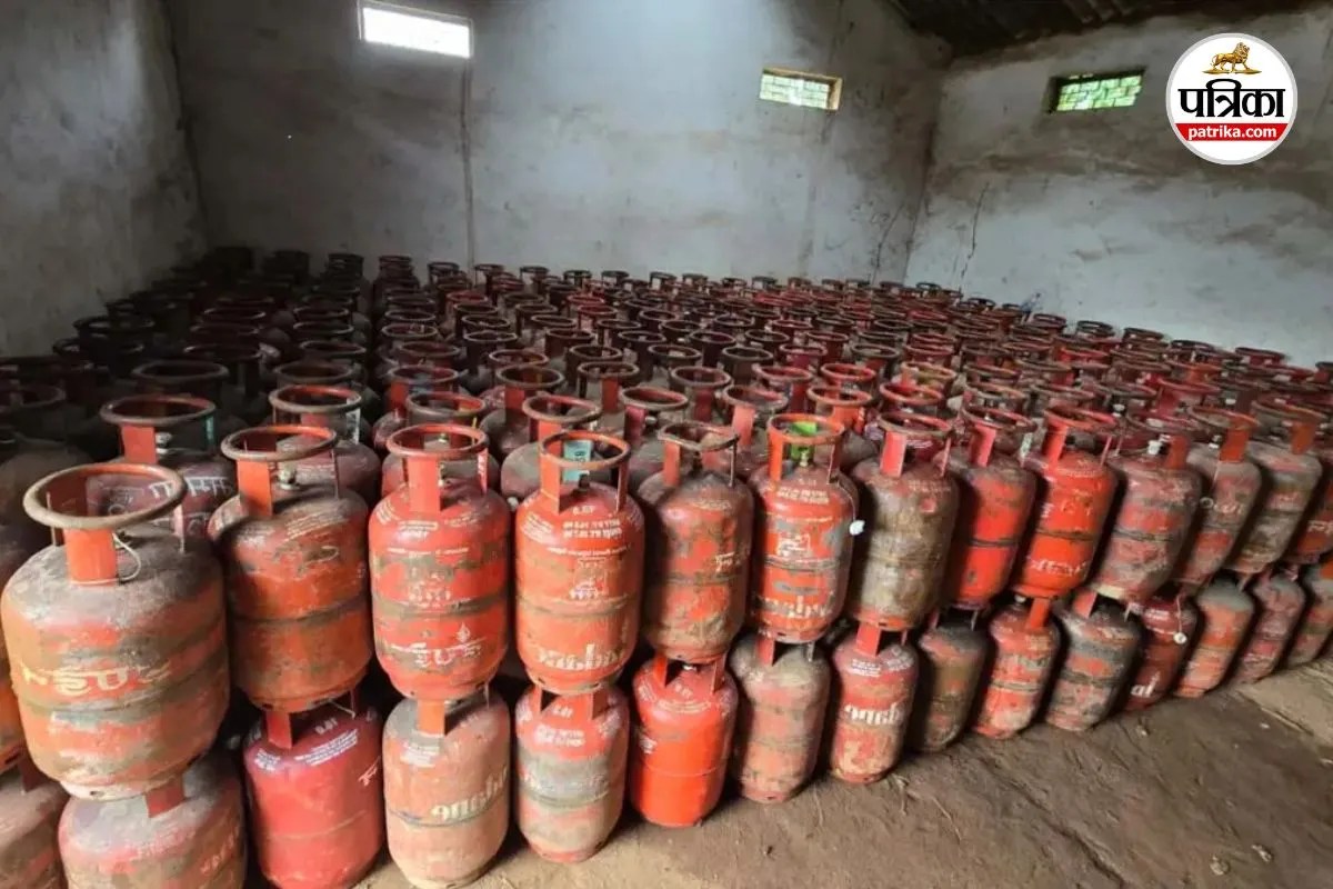 LPG Cylinder Seized