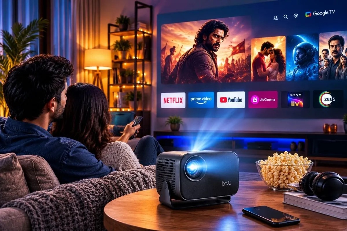CineHead E1 या M1 projector