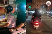 jaipur collector sandesh nayak night inspection heritage city scooty 2026
