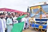 Rajasthan Deputy CM Bandikui give development works gift Khatushyamji bus
