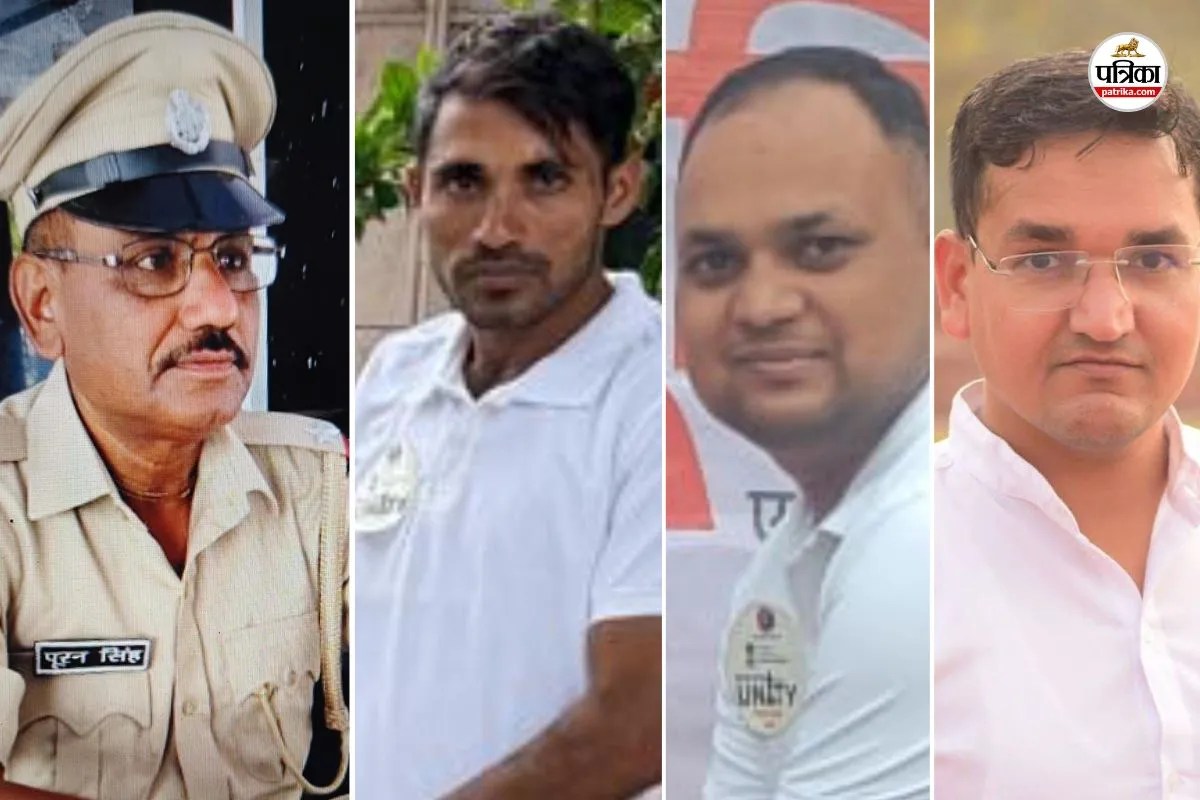 Deeg SP Illegal mining transport strict action 4 police personnel including ASI suspended
