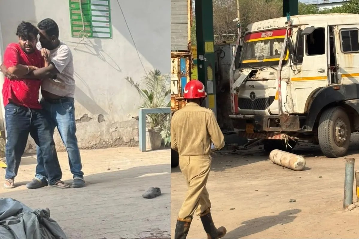 Delhi CNG Pump Blast news