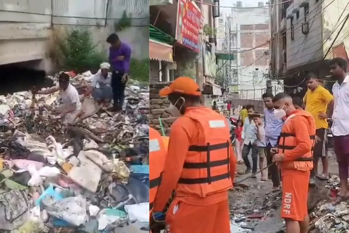 Delhi Jasola Drain Incident