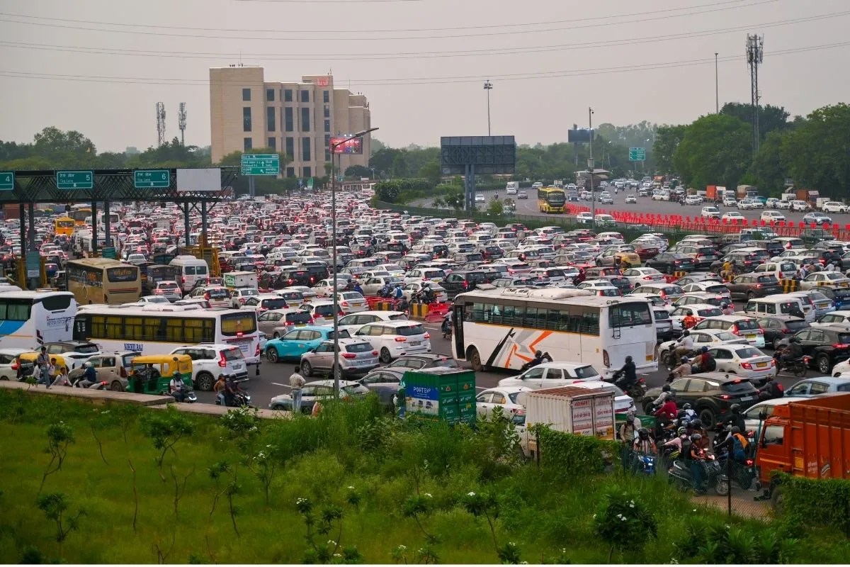 Delhi NCR Traffic Jam