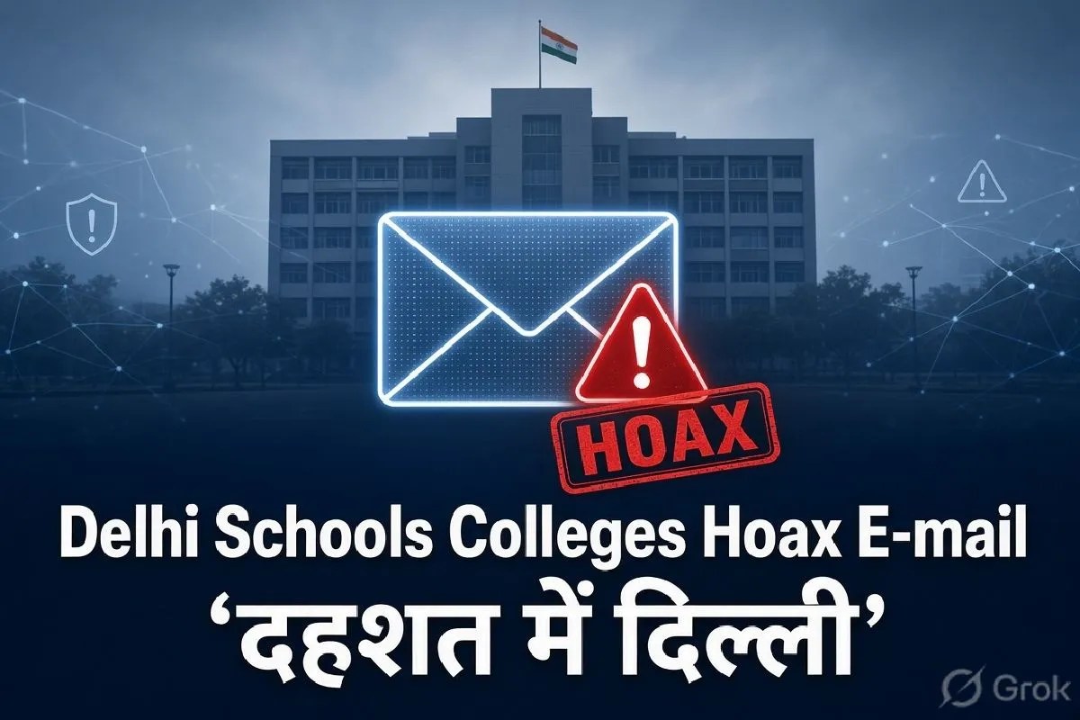 Delhi schools colleges hoax email