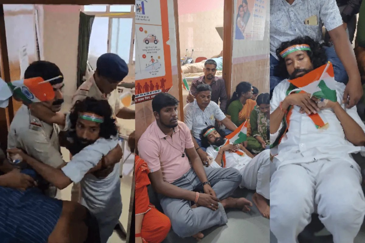 Devendra Nath Mahato, Devendra Nath Mahato News, Jharkhand Student Protest, Jharkhand Students Protest, JPSC Protest, JSSC Protest, JPSC JSSC Exam Irregularities, Devendra Mahato Hunger Strike, Devendra Mahato Protest,